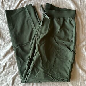 Mandala cargo scrub pants